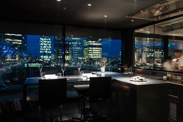Maaemo private dining, city view, VIP event, corporate dining
