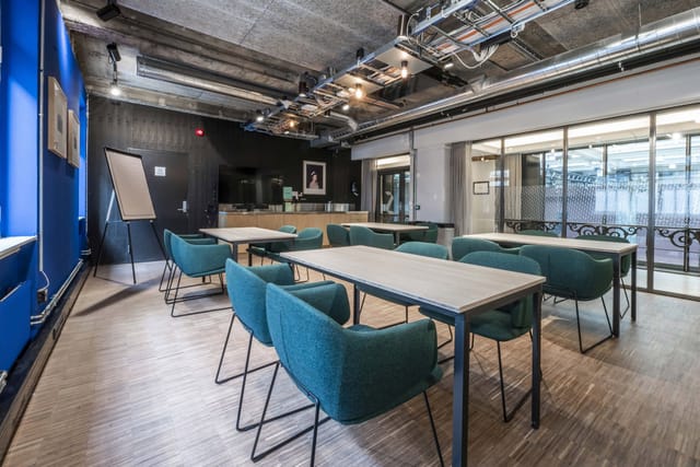 Sentralen coworking workshop space, modern, natural light