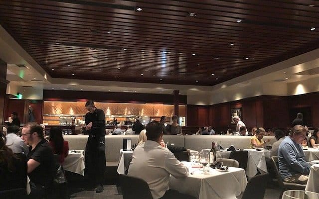 Fleming's Champagne Room: elegant corporate event dinner venue