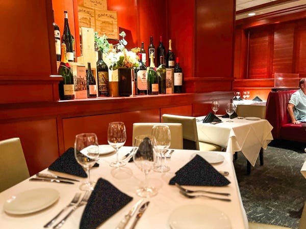 Fleming's Champagne Room: Intimate Steakhouse Dining, Business Event