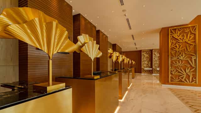 Luxury Almasi ballroom hotel lobby - event, conference
