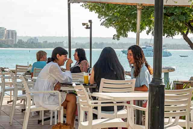 Thai Kani waterfront deck networking event