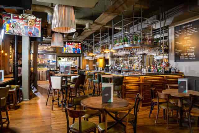 Urban pub, sports bar, event venue