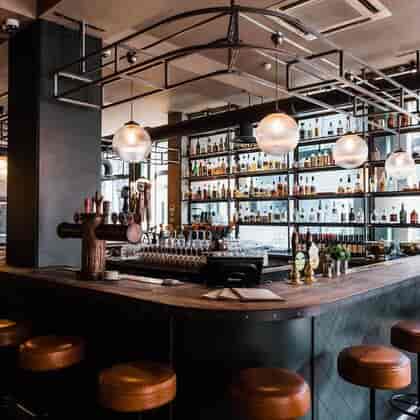 Fountain & Ink bar, cocktails, urban event