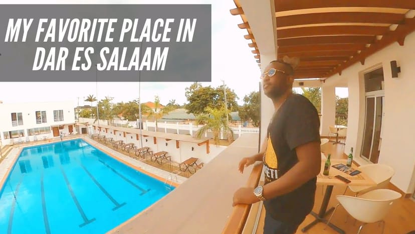 Oasis Village resort pool balcony, Dar Es Salaam event retreat