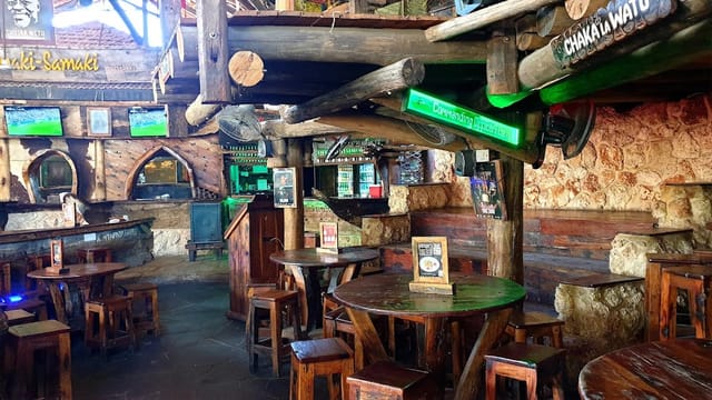 Samaki Samaki rustic venue, event seating, corporate party