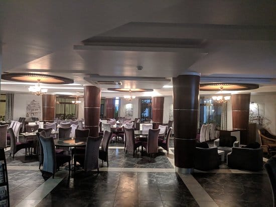 Spice Route Restaurant banquet, corporate event space, ambient lighting