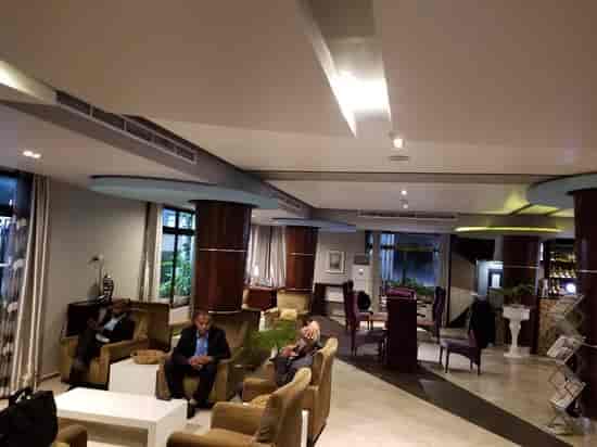 Spice Route restaurant hotel lobby, upscale, event seating