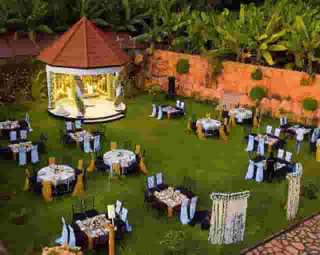 Garden areas
