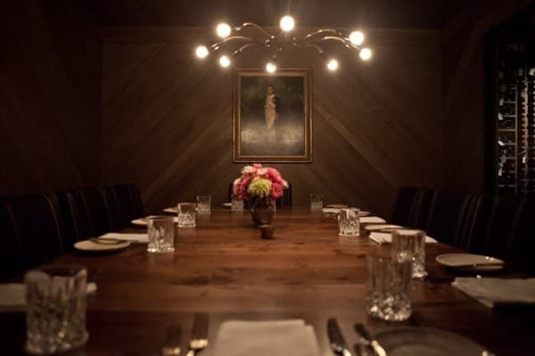Private dining rooms