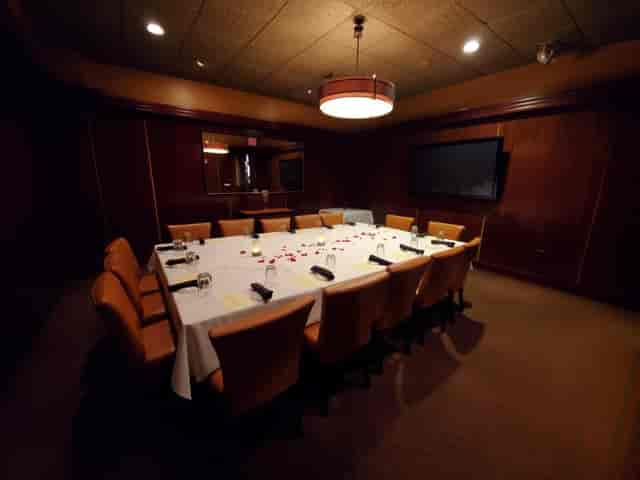 Sullivan's Steakhouse private dining room, executive dinner, celebration