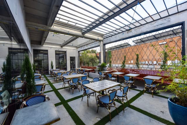 Rooftop bar