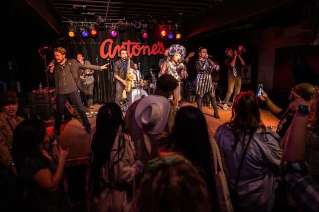 Live music venue