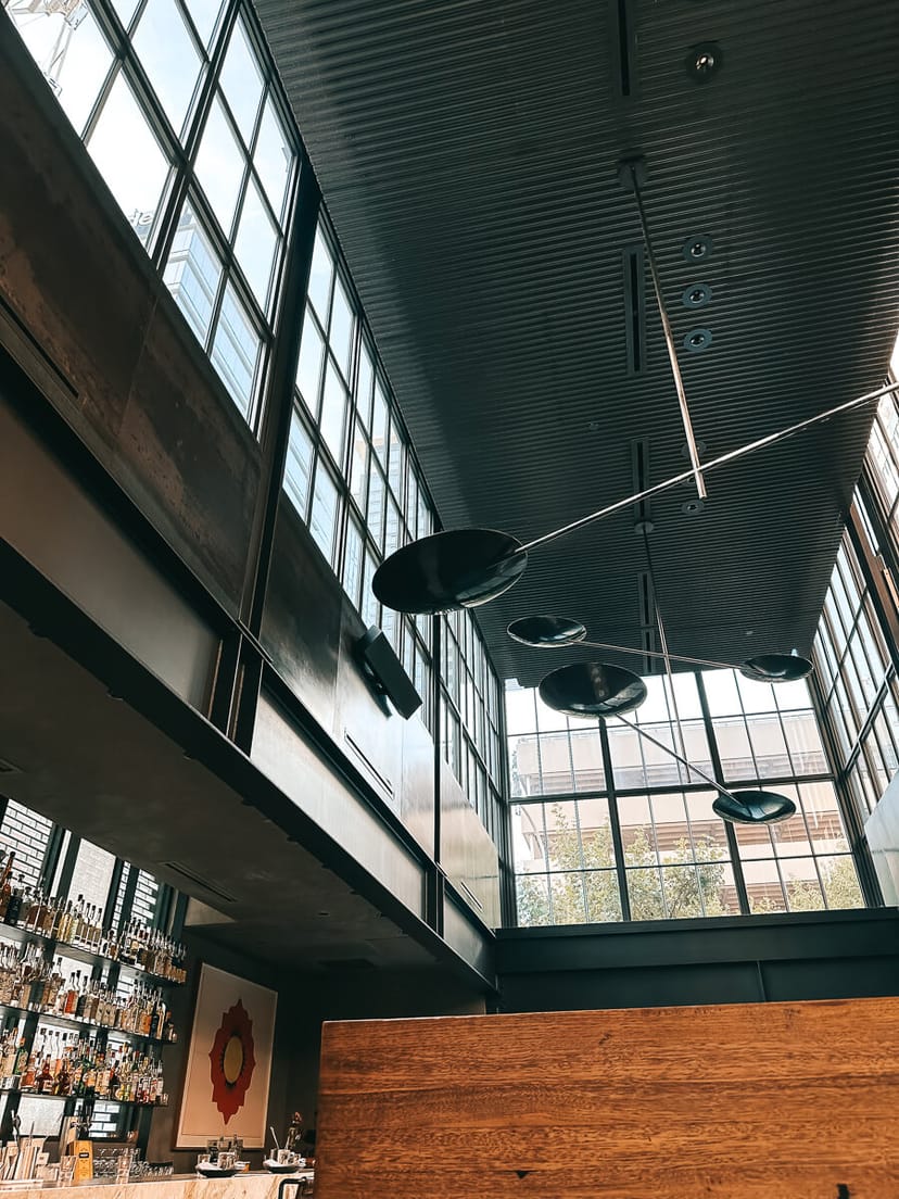 Comedor atrium dining, modern, networking event