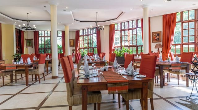 Baobab Restaurant intimate dining event banquet