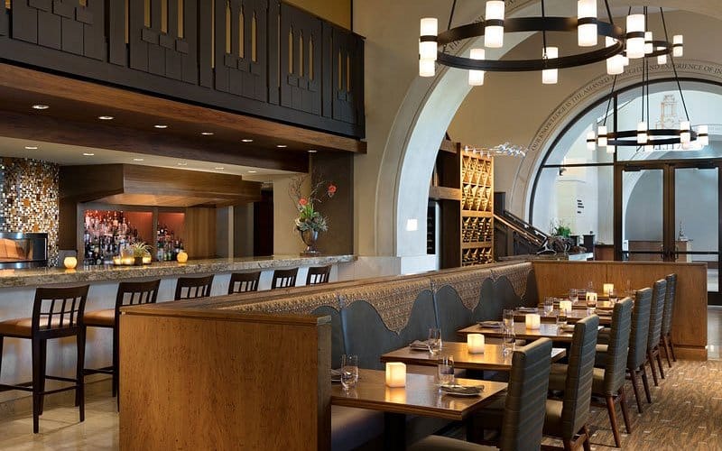 Upscale restaurant bar, dining, event venue
