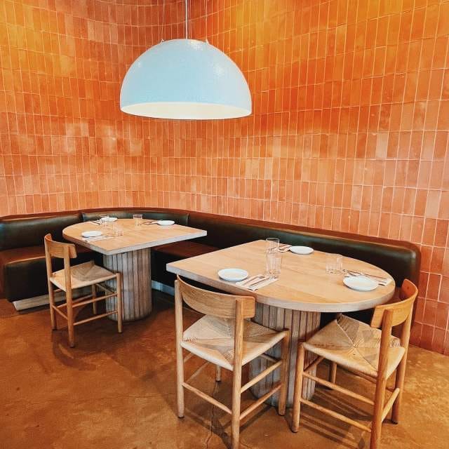 Modern restaurant dining, boutique event space