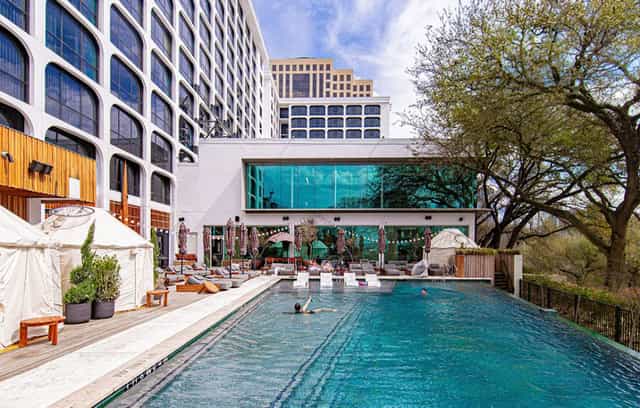 Austin resort pool event venue