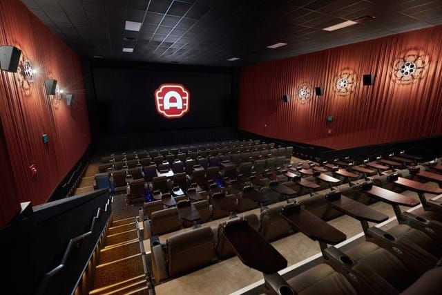 Alamo Drafthouse dinner theater event