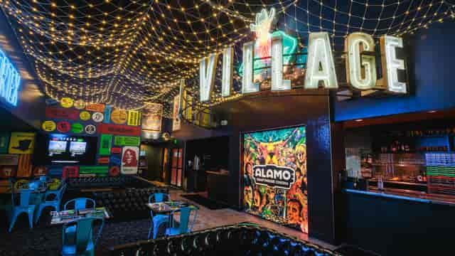 Alamo Drafthouse Cinema event, dining, entertainment