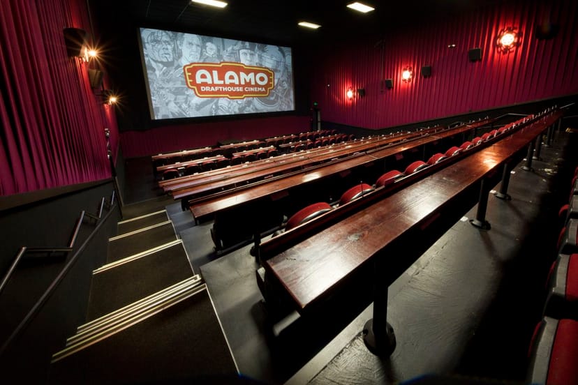 Alamo Drafthouse corporate event venue, cinema catering