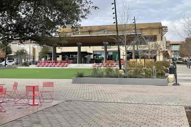 Hill Country Galleria lawn event venue, covered pavilion, outdoor event rentals.