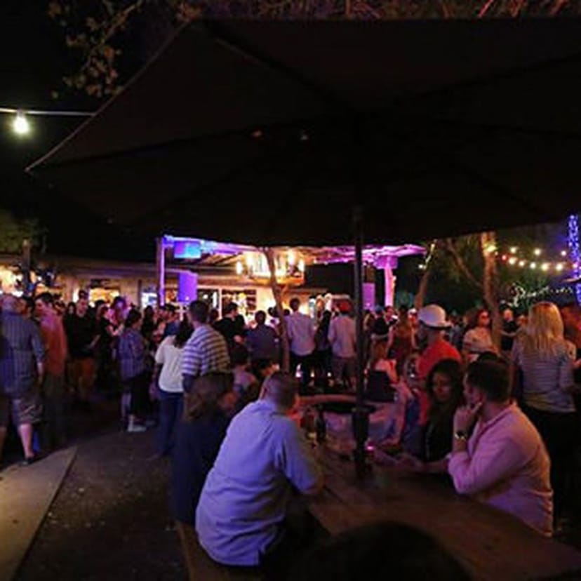 Moontower outdoor party, lounge seating, cocktail reception, networking event