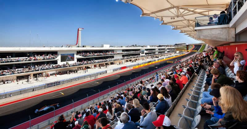COTA Main Grandstand Suites: VIP events, thrilling track experiences.