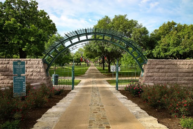 Texas State Cemetery festival event venue green space