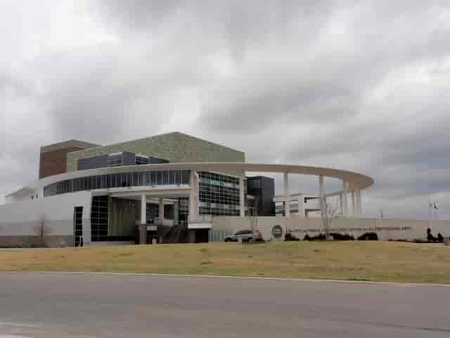 Rollins Studio Theatre venue, modern design, performing arts event