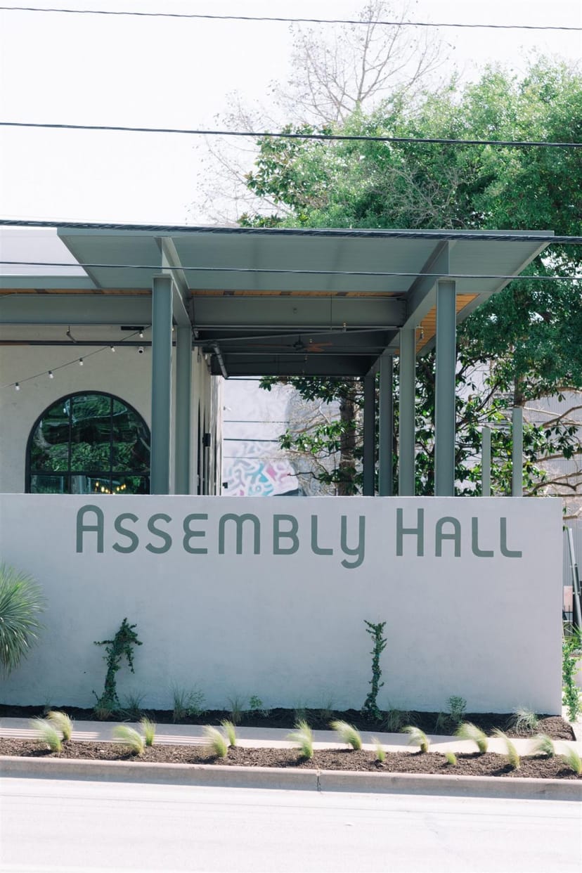 Assembly Hall urban chic event venue