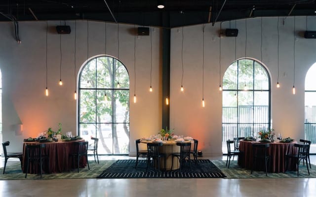 Industrial chic main hall, event breakout conference