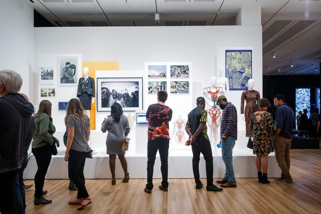 Blanton Museum gallery opening, art exhibition, Austin event