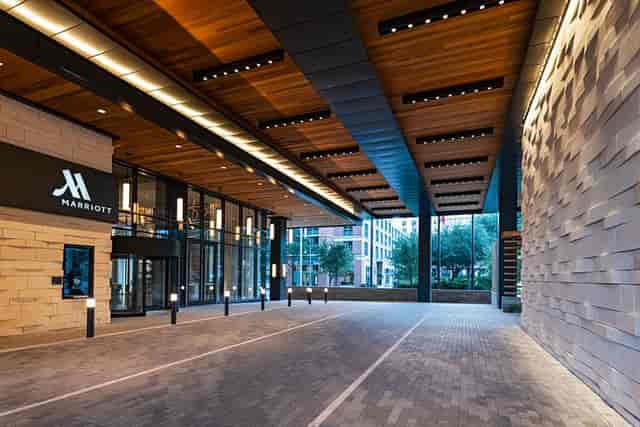 Austin Marriott Downtown hotel, upscale conference venue