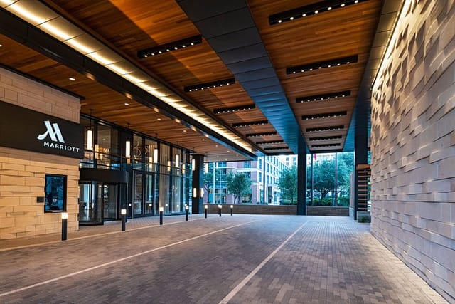 Austin Marriott Downtown hotel, upscale conference venue