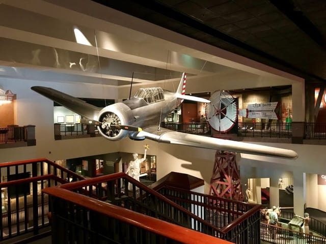 Austin Museum event venue, suspended aircraft, gala, launch