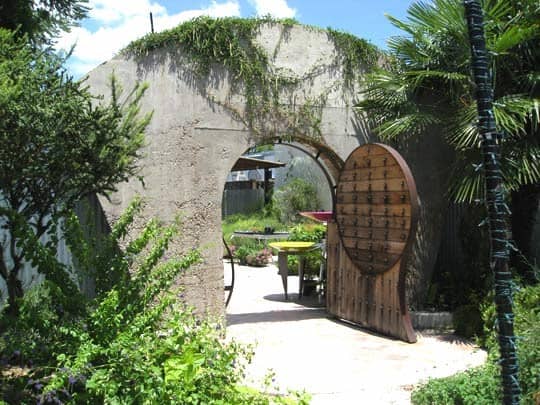 Rustic 1930s bungalow event venue, garden party