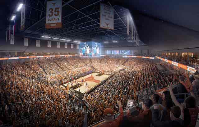 Moody Center arena floor concert sports event