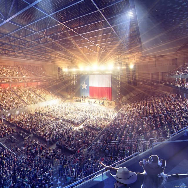 Fresh Moody Center renderings as new ...