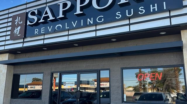 Sapporo Revolving Sushi, casual event, team lunch