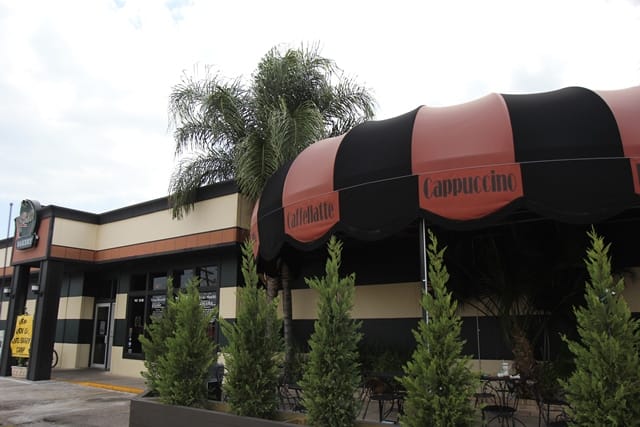 Rao's Bakery cafe, outdoor seating, casual meeting, networking event