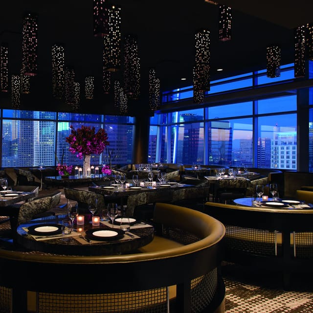 Wolfgang Puck restaurant cityscape event venue