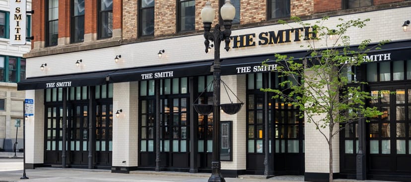 The Smith restaurant urban event venue upscale reception