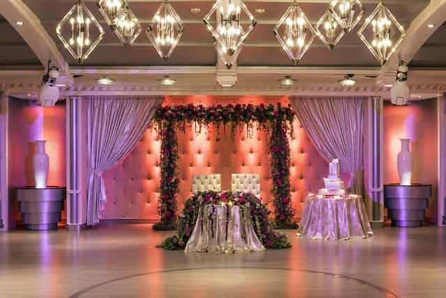 Wedding Sweetheart Table, Floral Gala