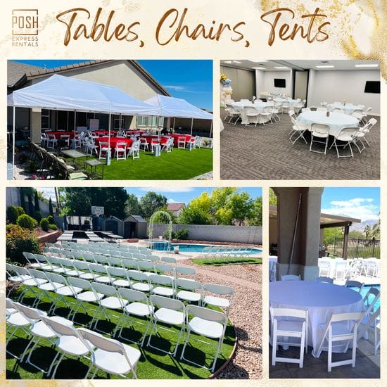 Luxury baby shower tent, poolside wedding, event rentals