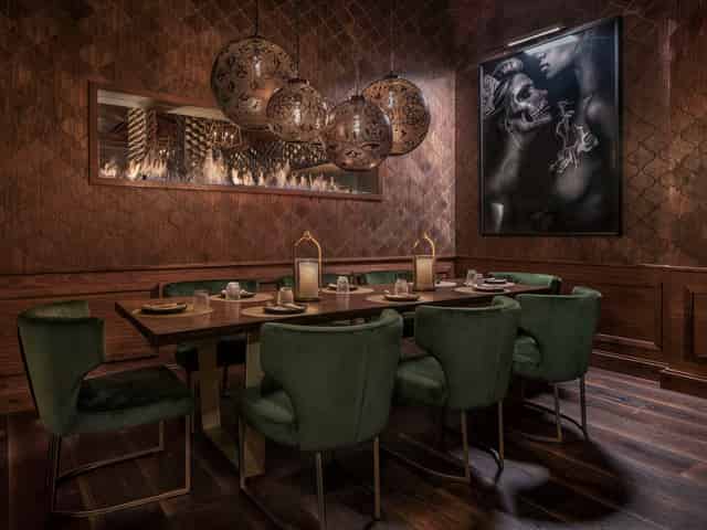 Private dining room