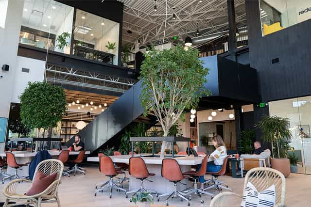 Vegas coworking event space, networking, hybrid meetings