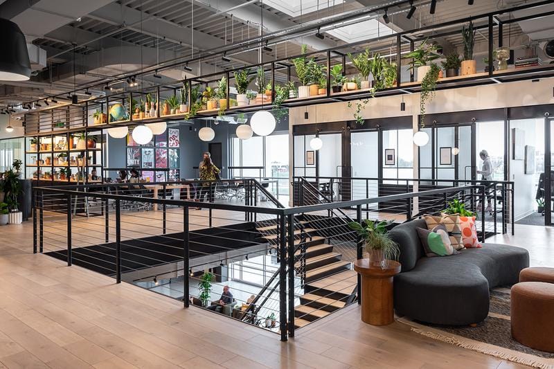 Kiln Las Vegas biophilic private offices, event space