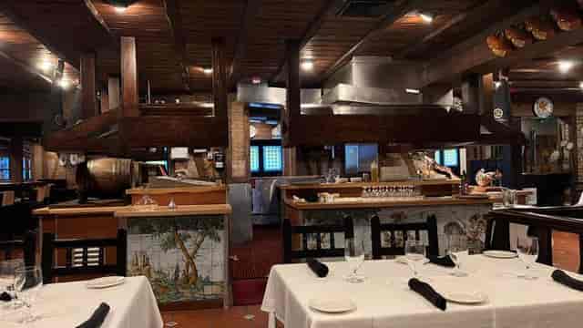 Rustic Casa Juancho restaurant bar, intimate event venue, private celebration