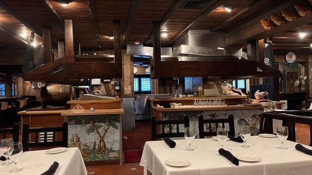 Rustic Casa Juancho restaurant bar, intimate event venue, private celebration